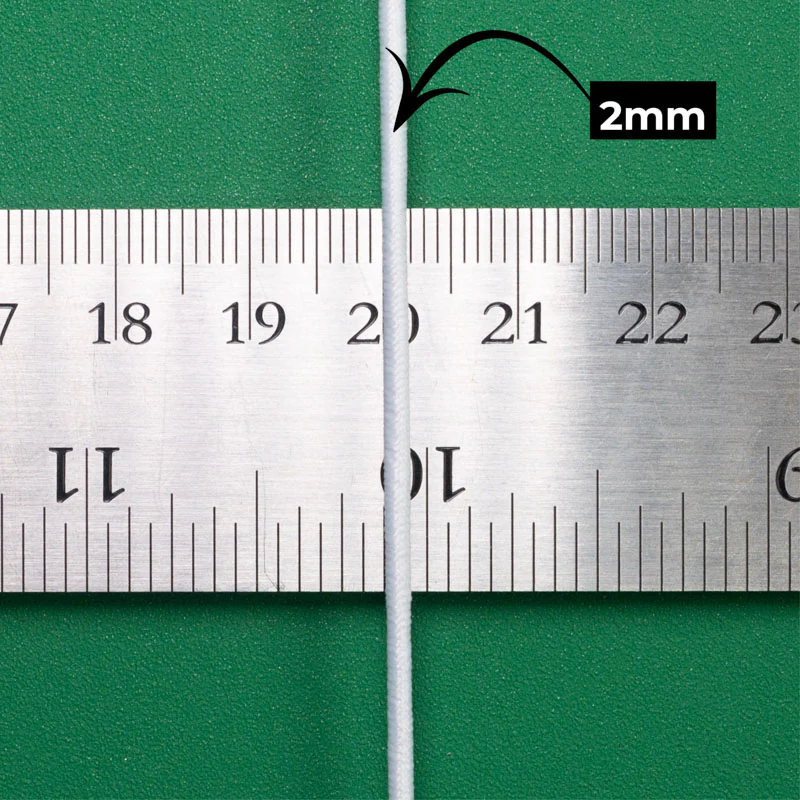 2mm Elastic Cord - 20 yards - Image 3
