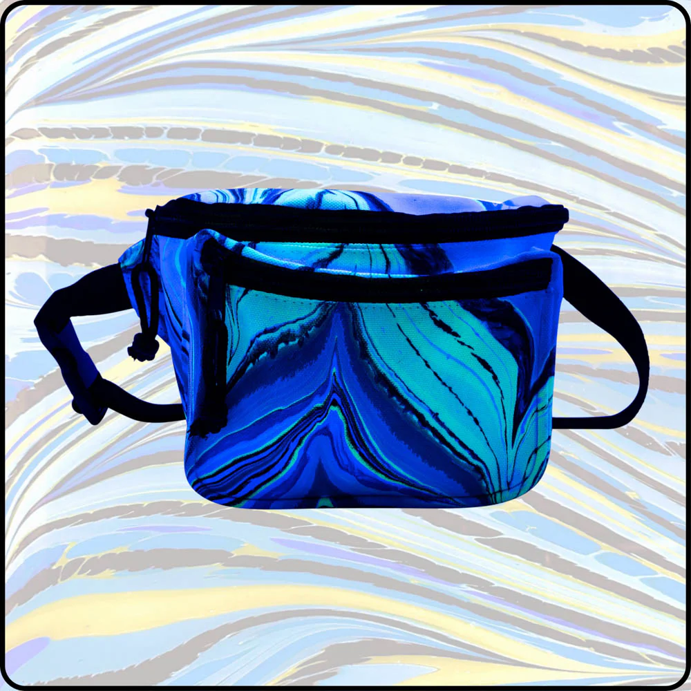 Beach Please UV Hydro-Dipped Fanny Pack - Image 2