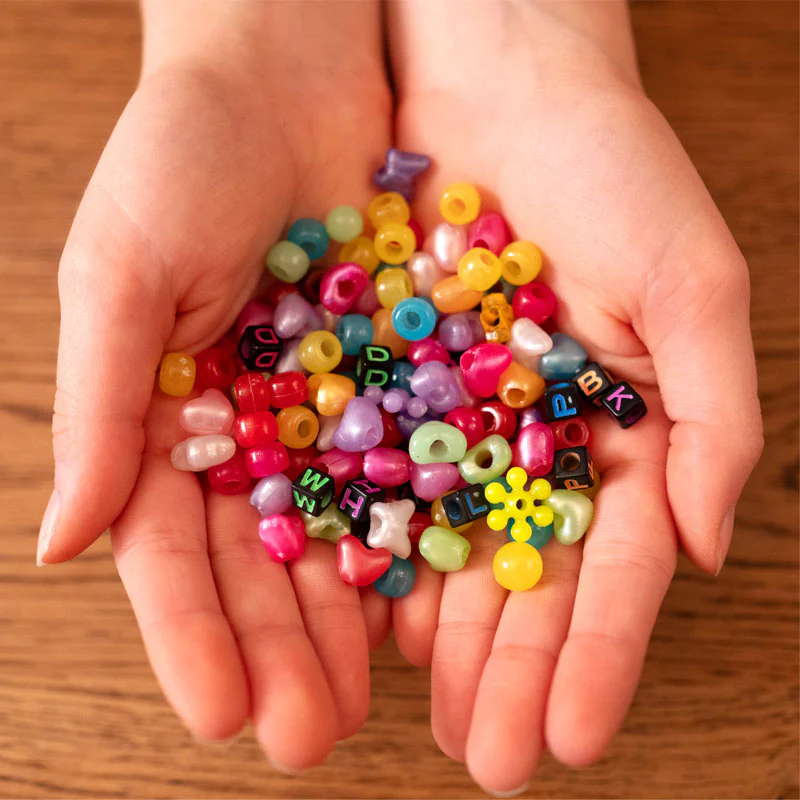 DIY UV Reactive and Glow-In-The-Dark Bracelet Bead Kit (400/box) for Beading, Bracelets, Necklace, Jewelry & Crafts. For Kids and Adults. - Image 7