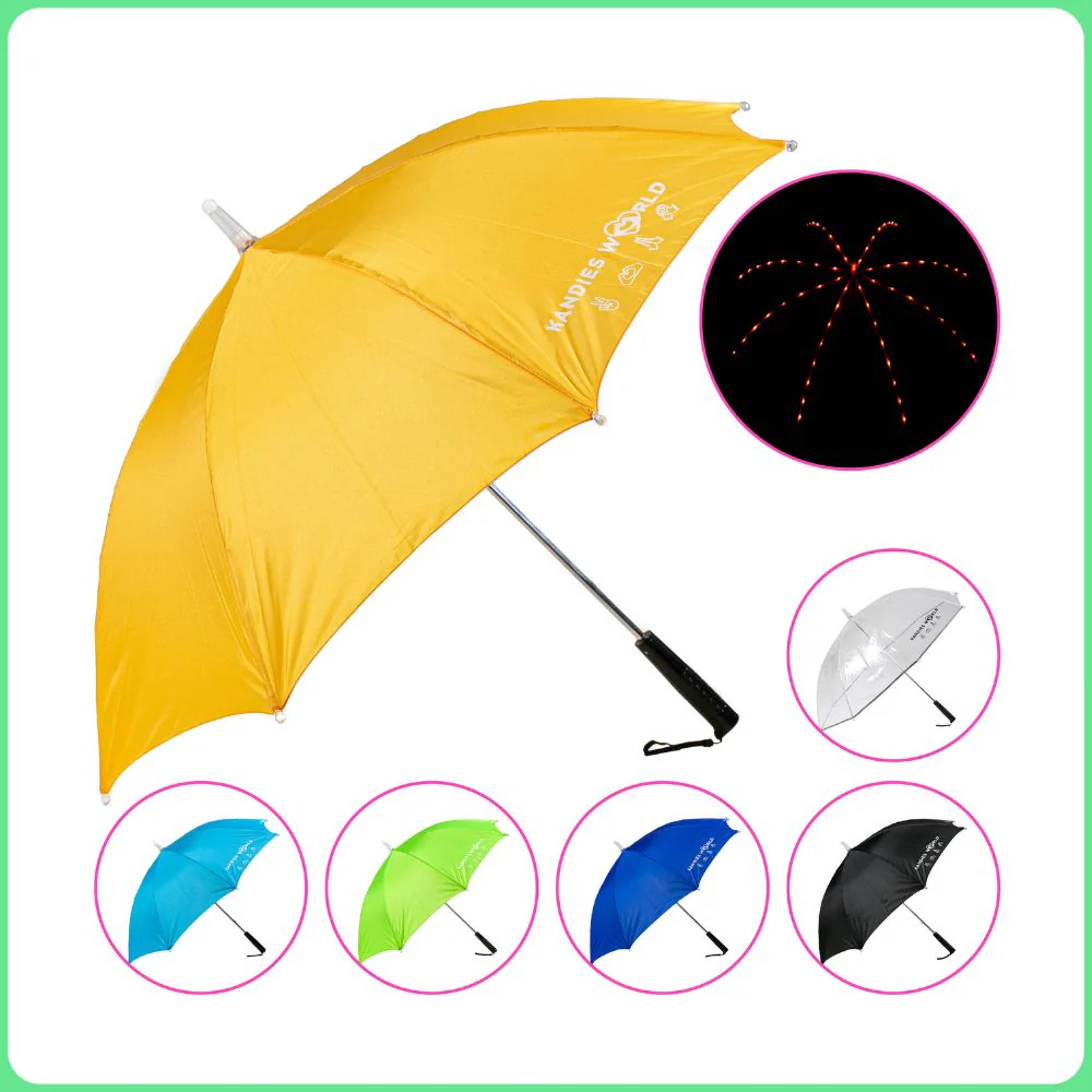 Black LED Umbrella - Image 5