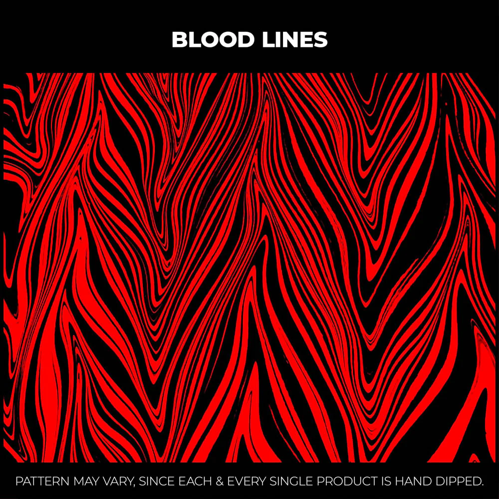 Blood Lines RGB Hydro-Dipped Fanny Pack - Image 3