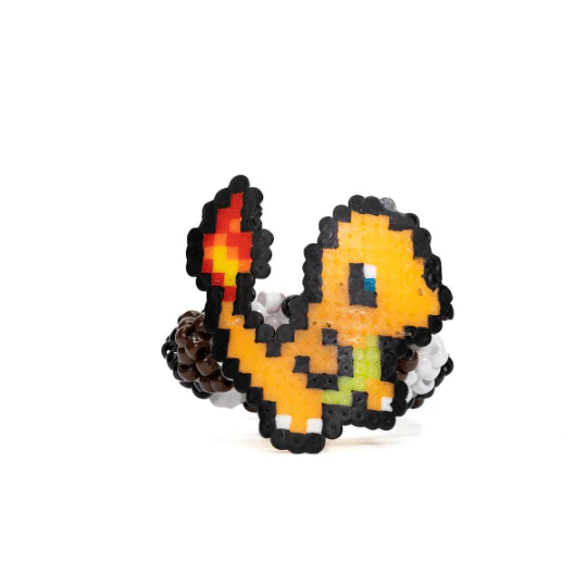 Charmander Kandi Cuff Bracelet - Image 2