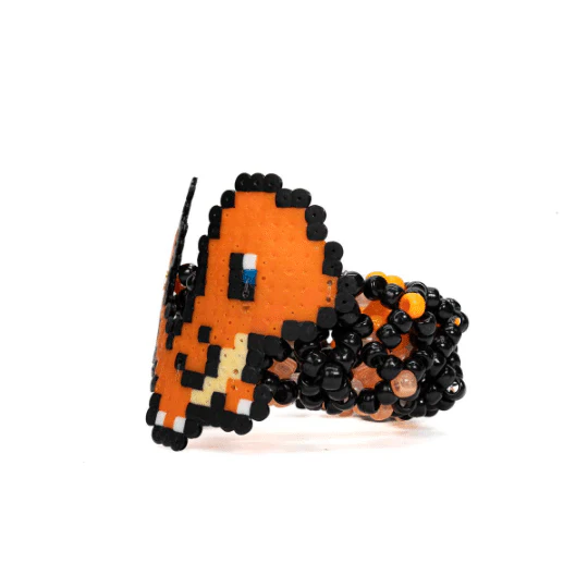 Charmander Kandi Cuff Bracelet - Image 4