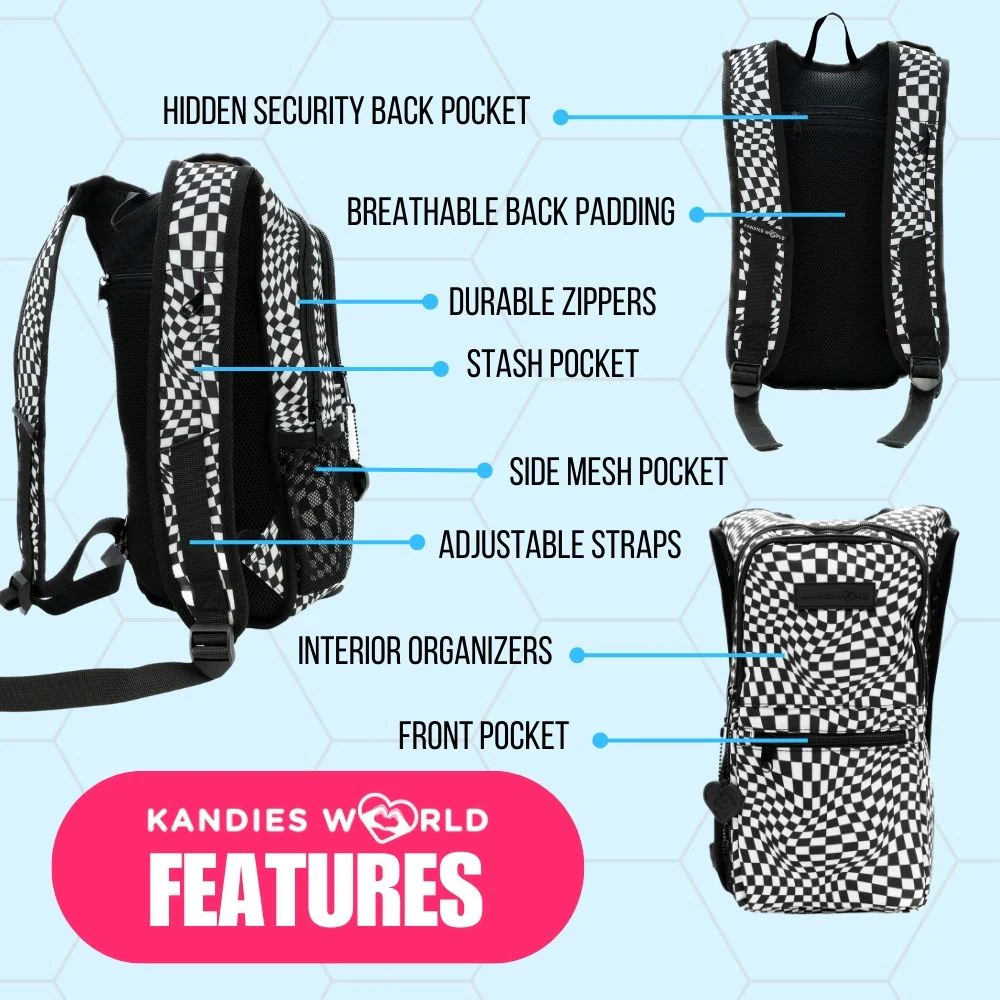 Checkered Hydration Pack - Image 3