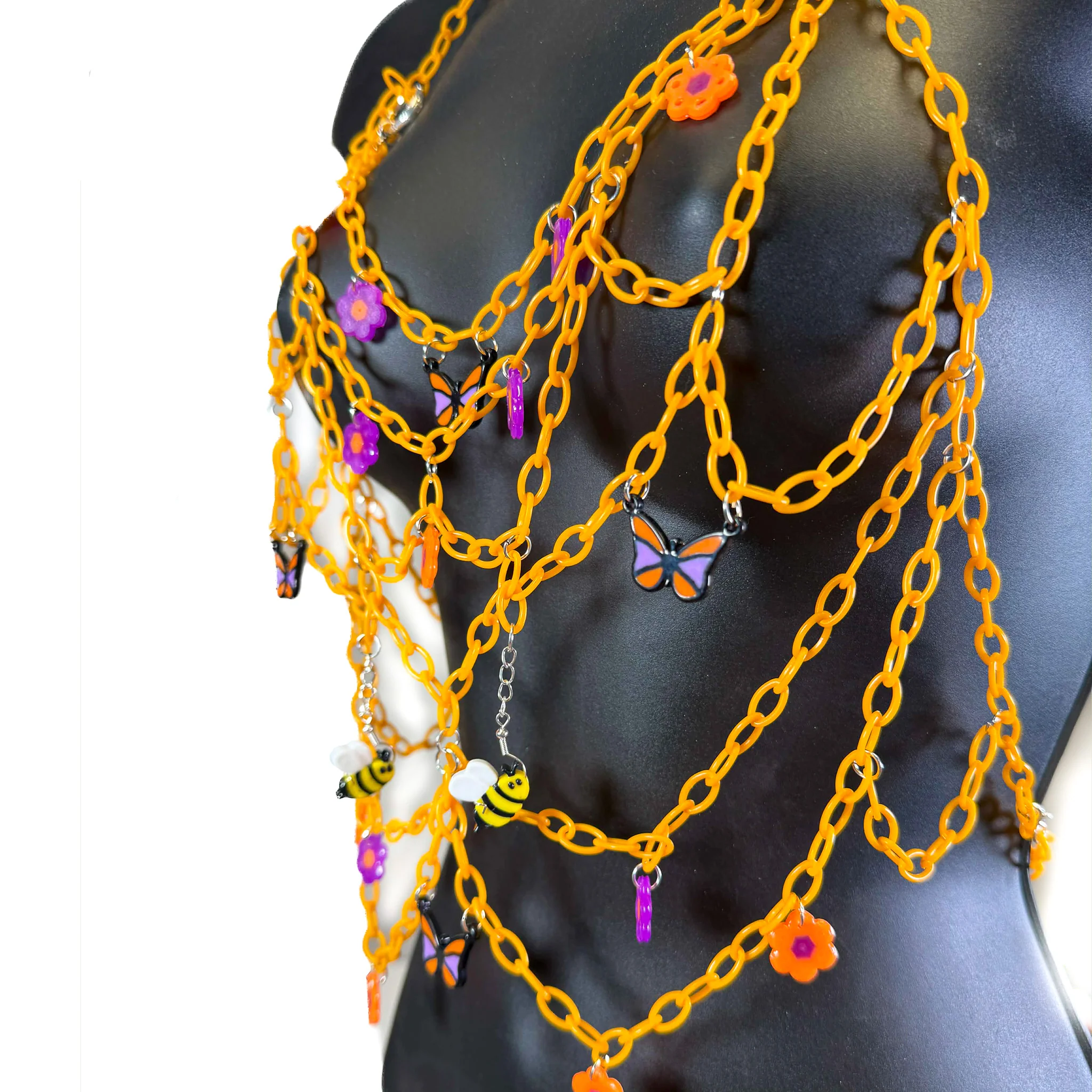 Okeechobee x Kandies World - Daisy Bee Butterfly Body Harness - Image 3