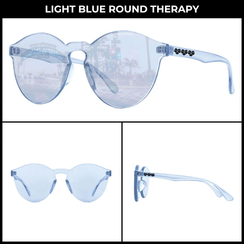 Eye Love Shadez | Round Color Therapy Sunglasses - Image 6