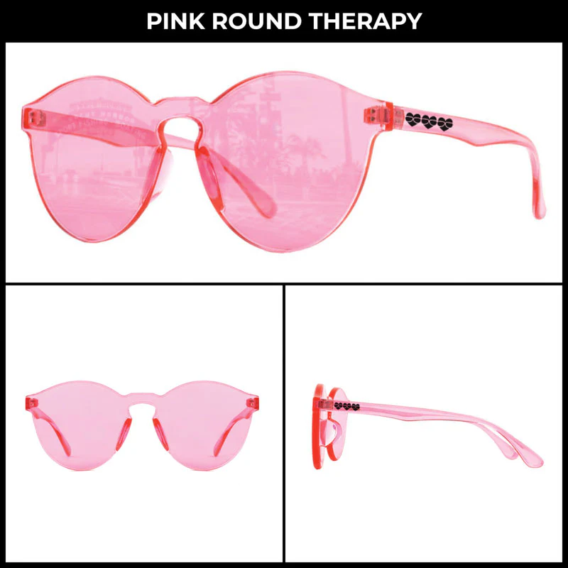 Eye Love Shadez | Round Color Therapy Sunglasses - Image 8