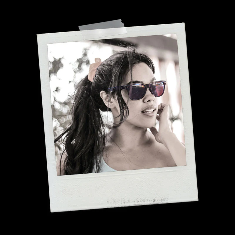 Eye Love Shadez | 80s Vintage Festival Sunglasses | All black - Image 4