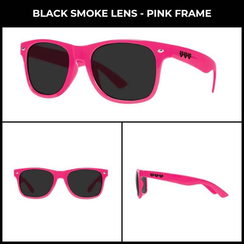 Eye Love Shadez | 80s Vintage Sunglasses Smoke Lens Collection - Image 3