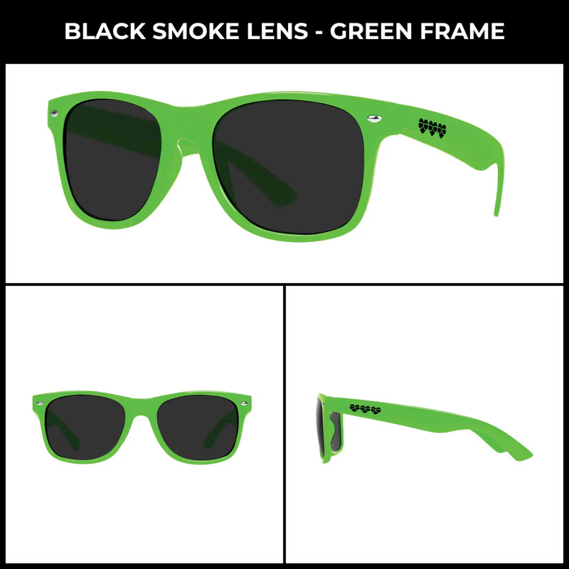 Eye Love Shadez | 80s Vintage Sunglasses Smoke Lens Collection - Image 7