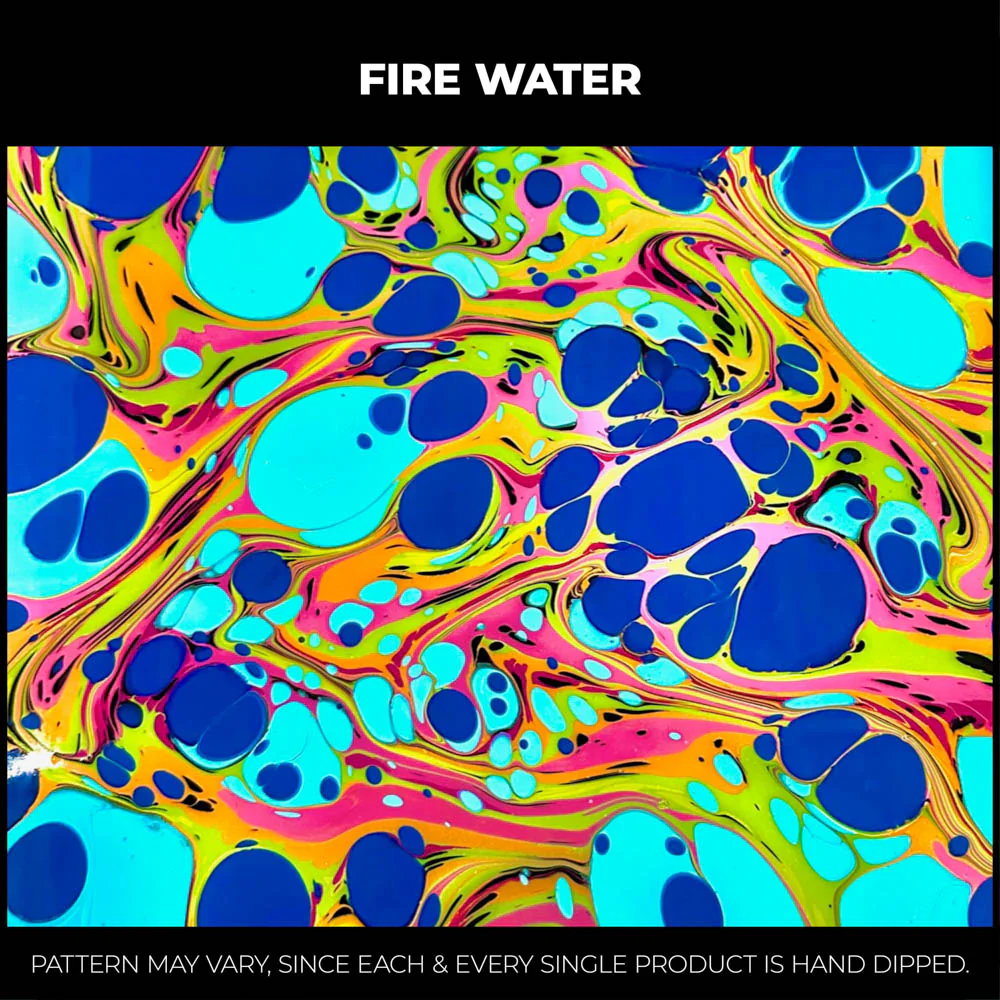 Fire Water UV Hydro-Dipped Bucket Hat - Image 7