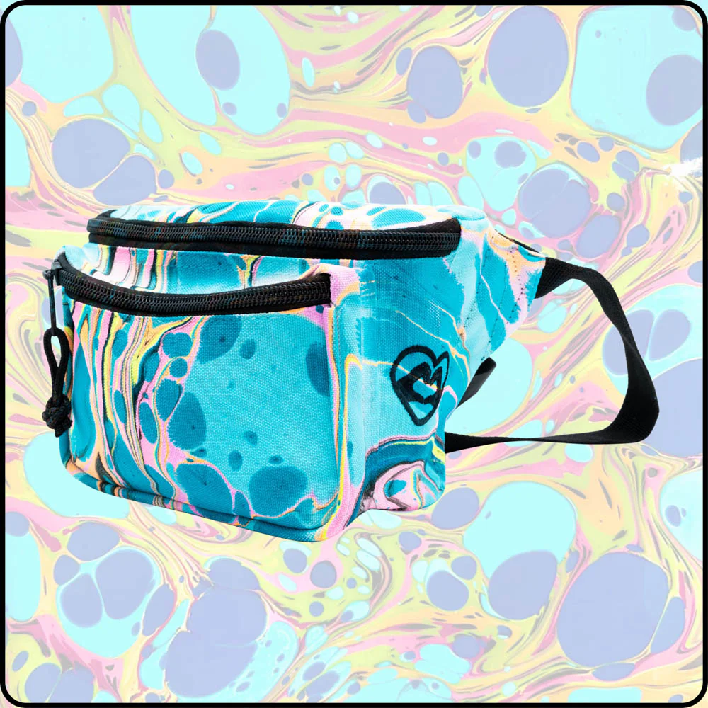 Fire Water UV Hydro-Dipped Fanny Pack - Image 3