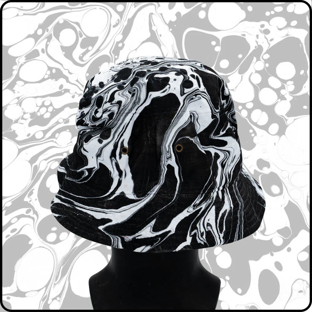 Ghosted RGB Hydro-Dipped Bucket Hat - Image 3
