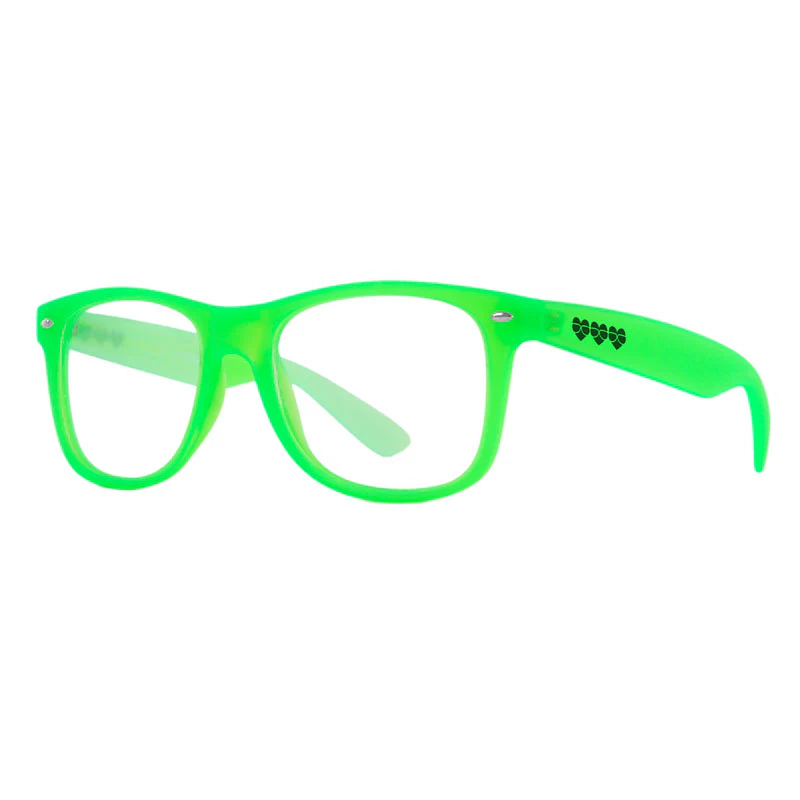 UV Reactive Green Diffraction Glasses - Image 5