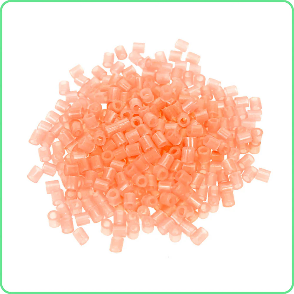 Red Glow-In-The-Dark Fuse Beads - 5mm - 1000/Pack - Image 2