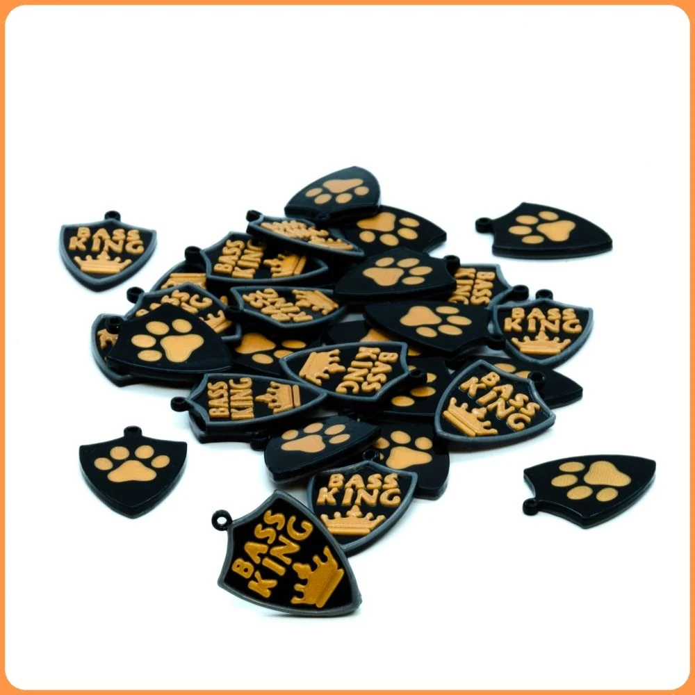 Gold Bass King Custom Charms - Image 2