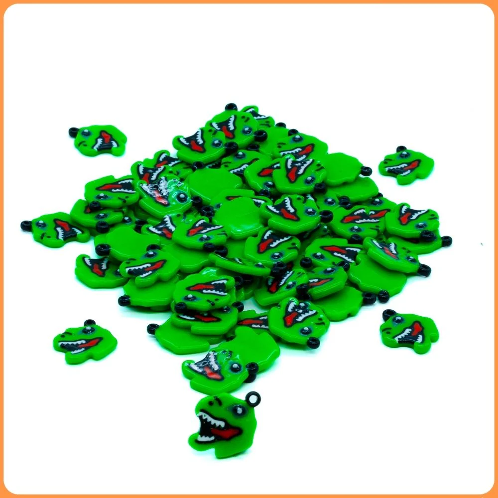 Green Dinosaur Custom Charms - Image 2