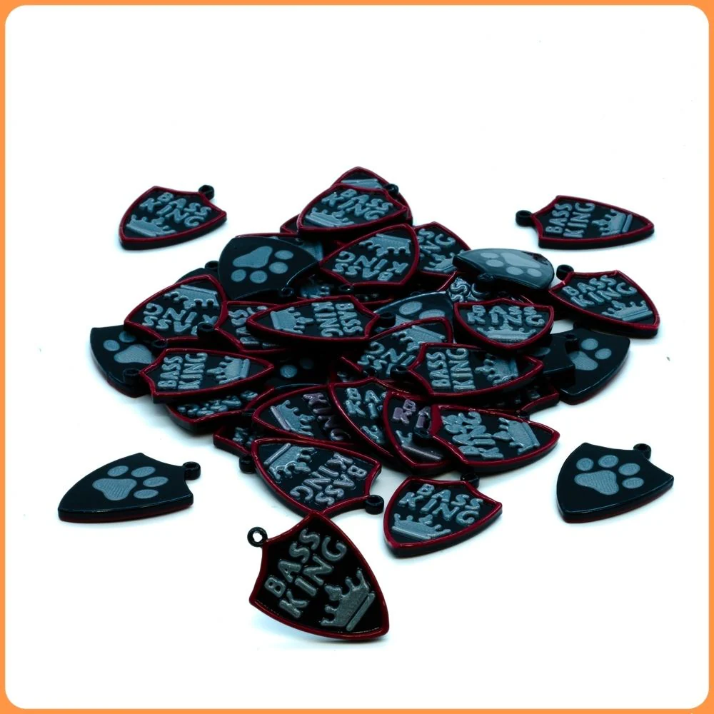 Grey Bass King Custom Charms - Image 2