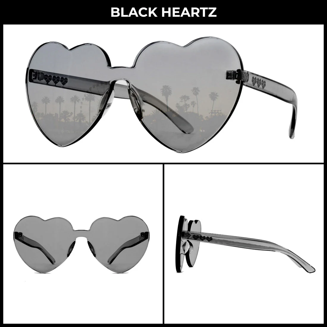 Eye Love Shadez | Heartz Color Therapy Festival Sunglasses - Image 7