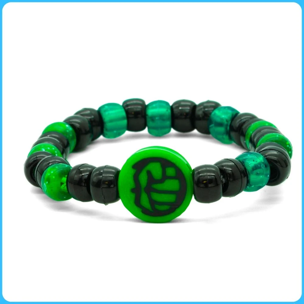 Hulk Kandi Ring & Bracelet - 2/Pack - Image 2