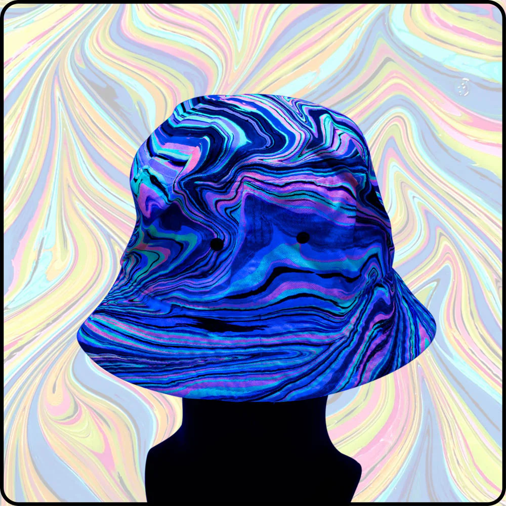 Icy Haute UV Hydro-Dipped Bucket Hat - Image 6