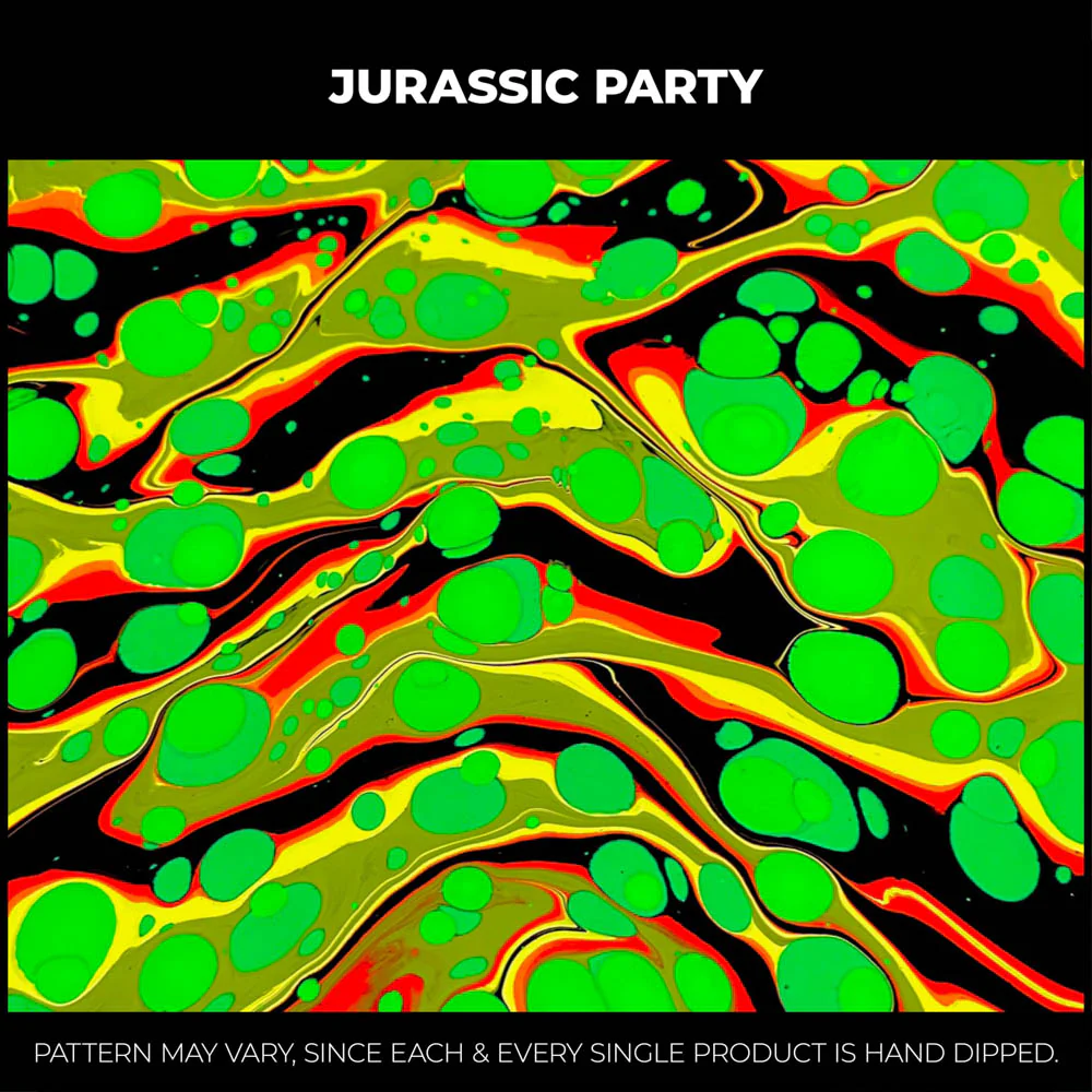 Jurassic Party RGB Hydro-Dipped Fanny Pack - Image 3