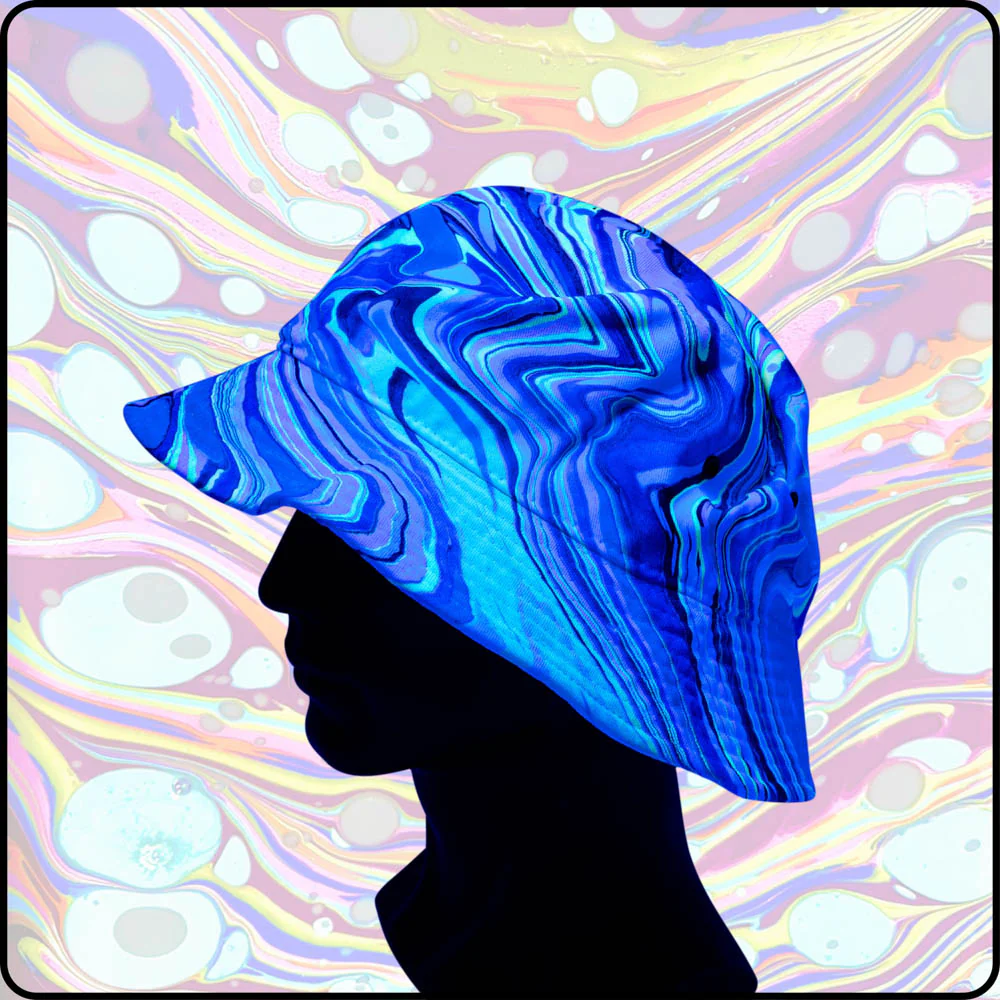 Kandi Dreams UV Hydro-Dipped Bucket Hat - Image 4