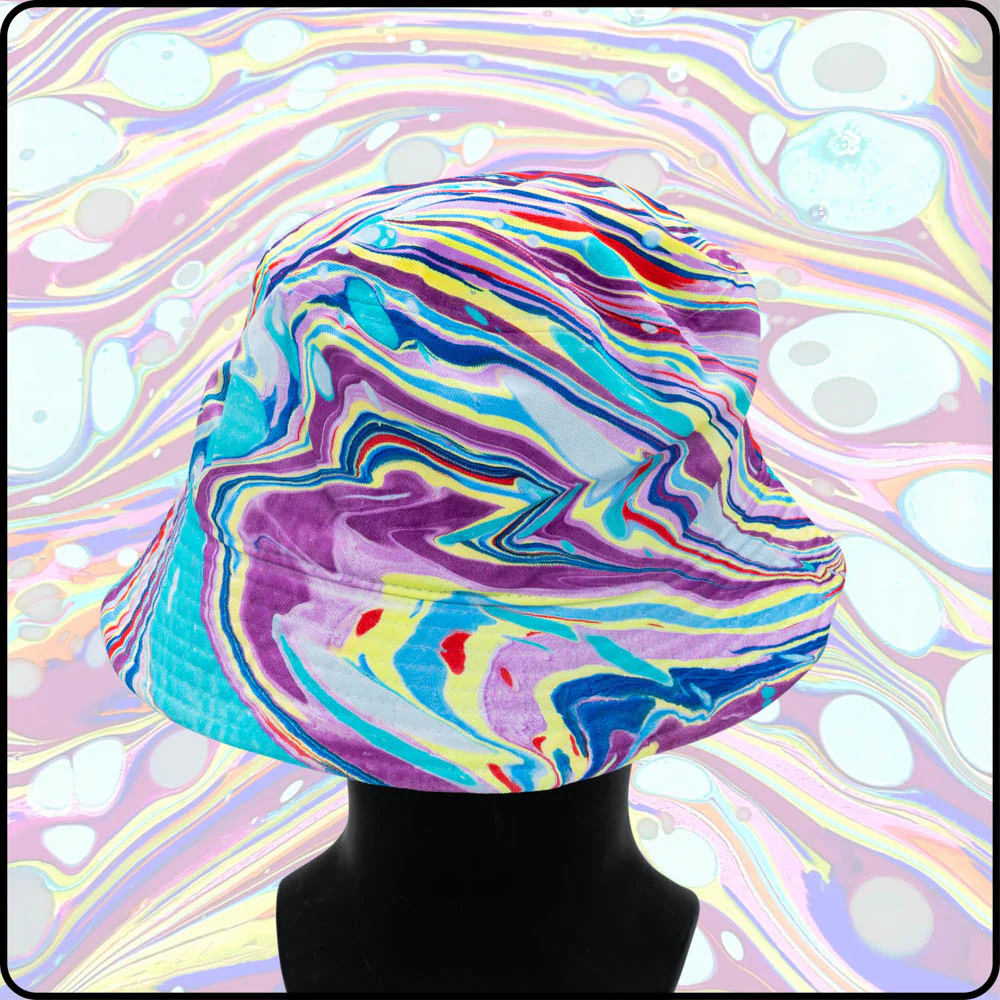 Kandi Dreams UV Hydro-Dipped Bucket Hat - Image 5