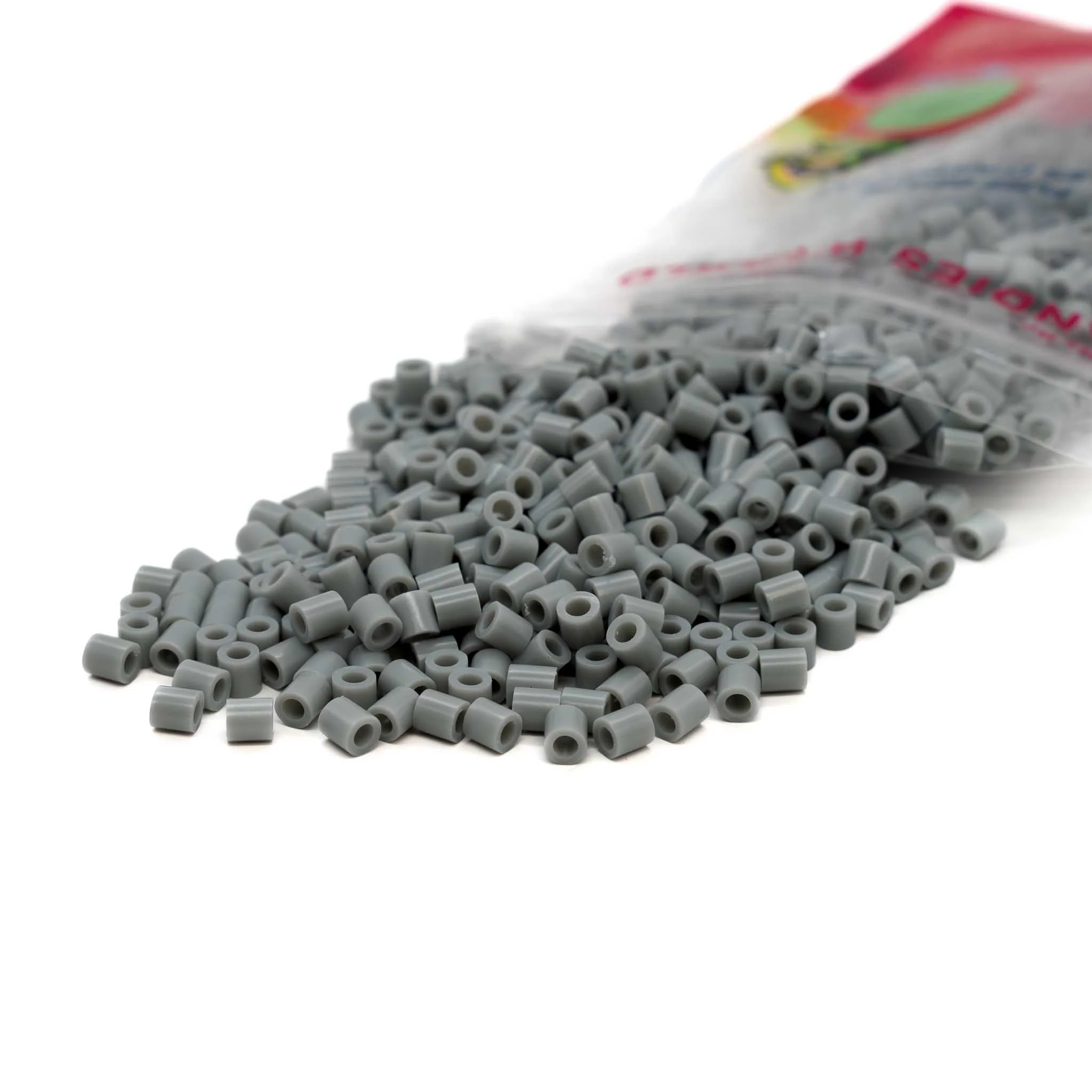 Light Grey Fuse Beads - 5mm - 1000/Pack - Image 2