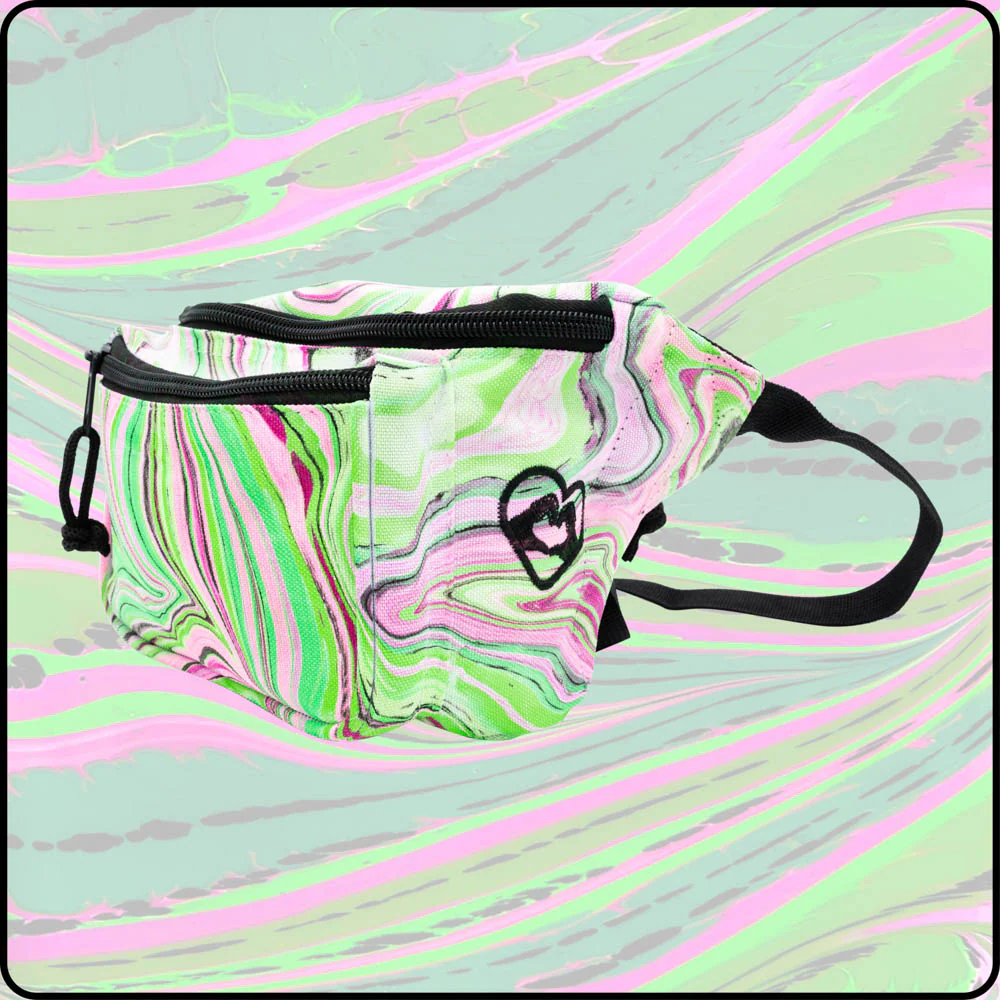 Mellow Melon UV Hydro-Dipped Fanny Pack - Image 3