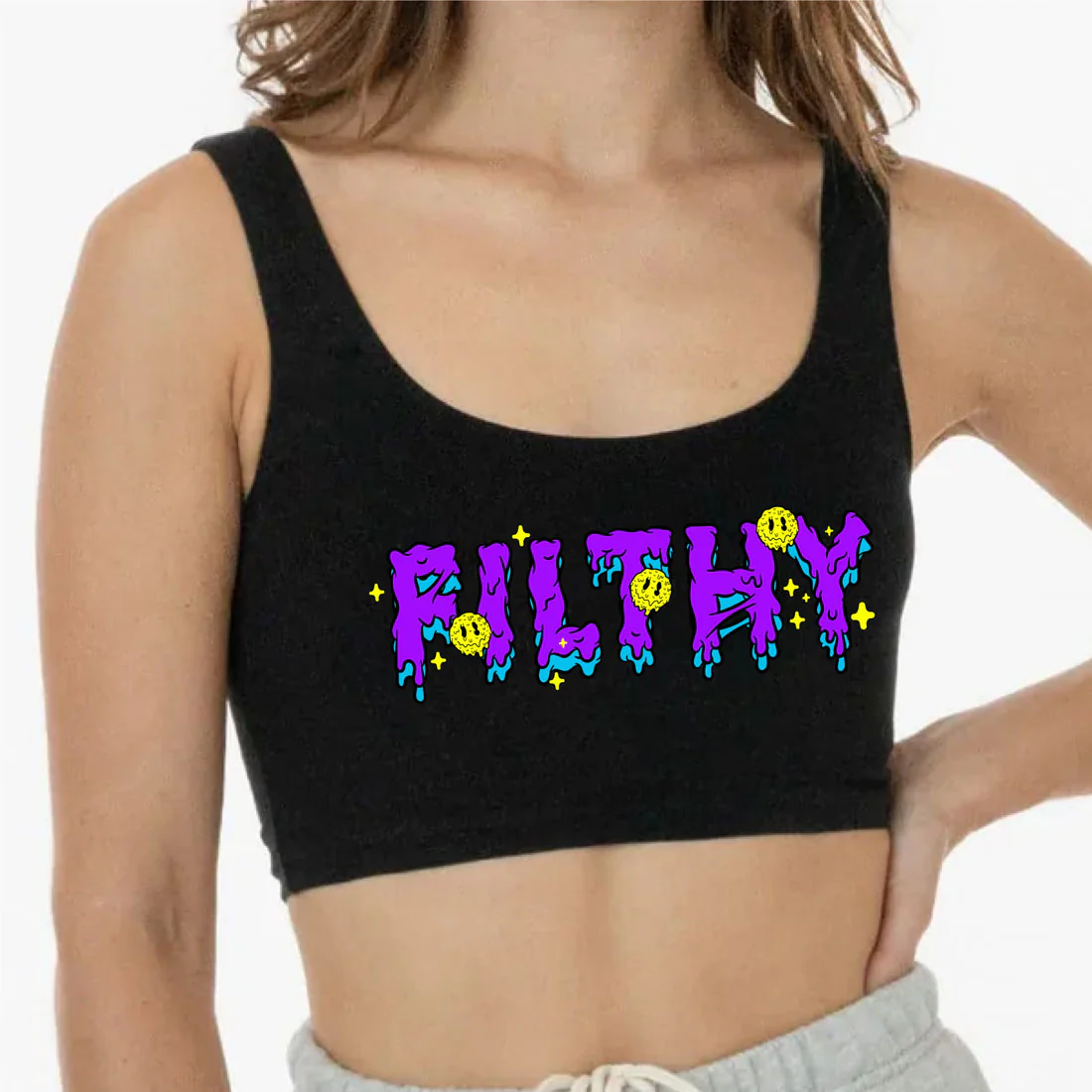NBKittiekat Filthy Sports Bra - Image 2