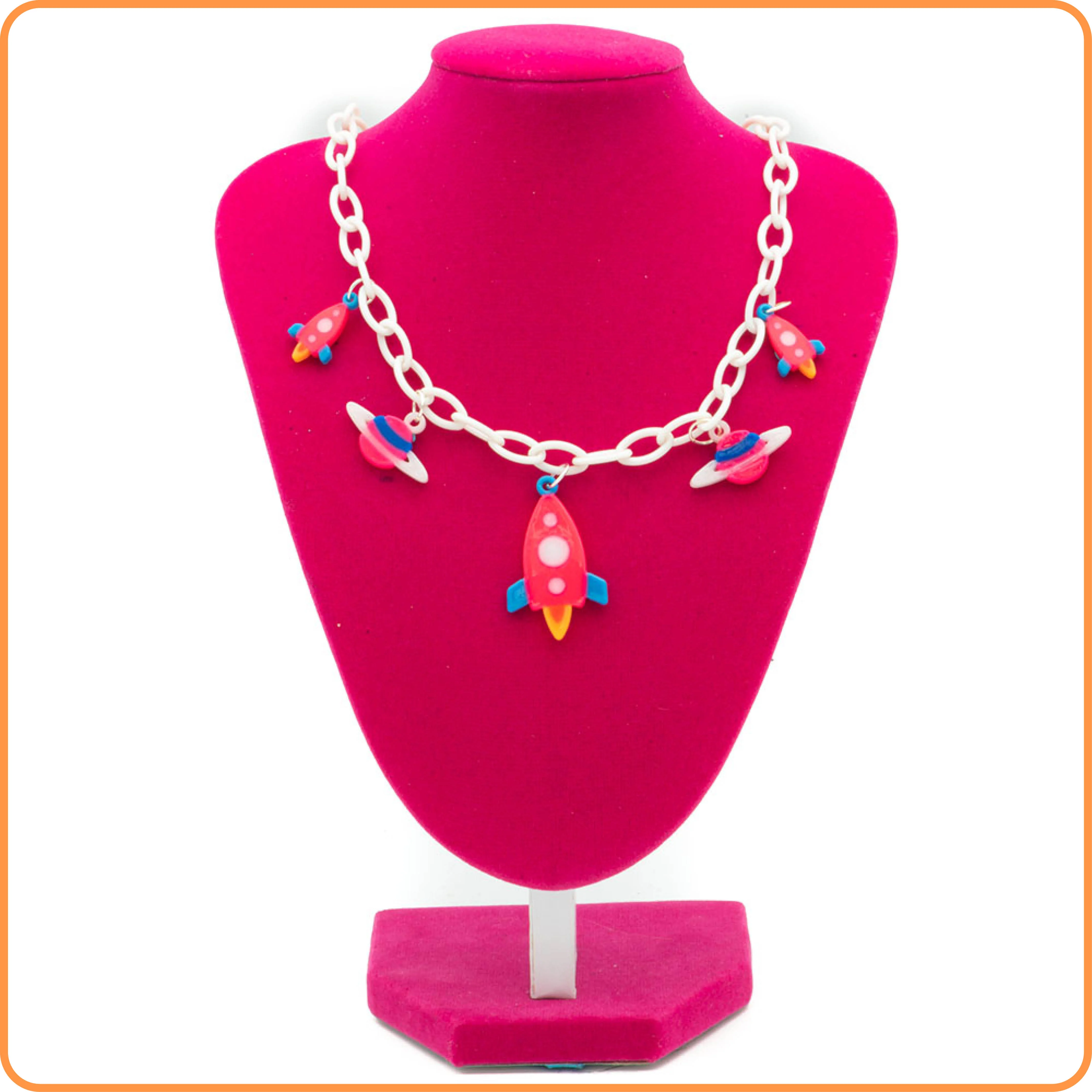 Neon Space Vibes Necklace - Image 2