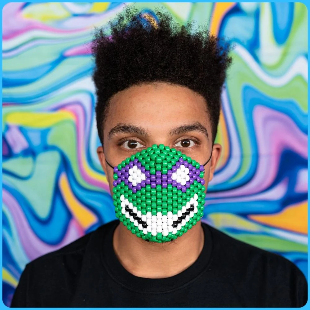 Ninja Turtles Surgical Kandi Mask - 4 Different Options - Image 3