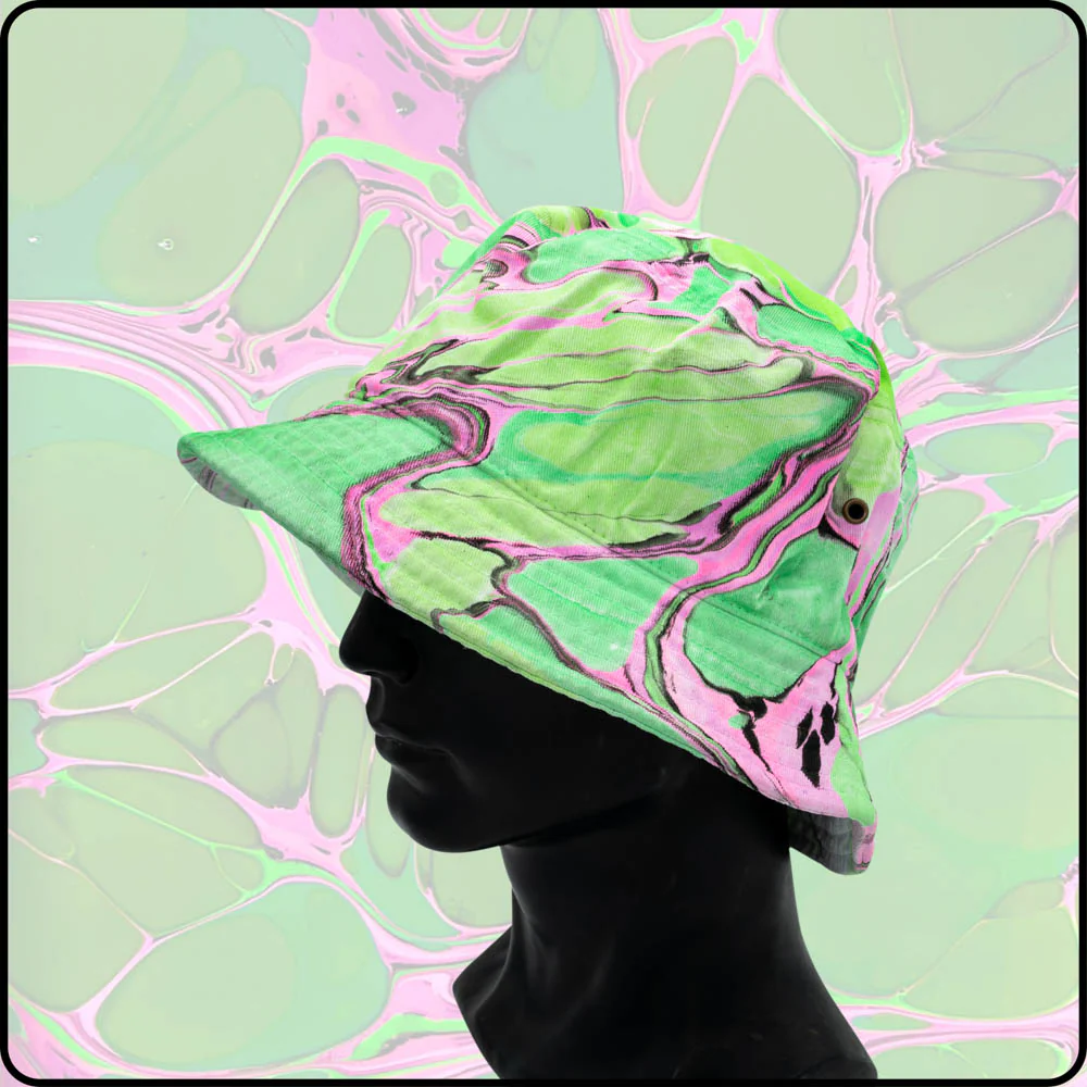 Party Melon UV Hydro-Dipped Bucket Hat - Image 3