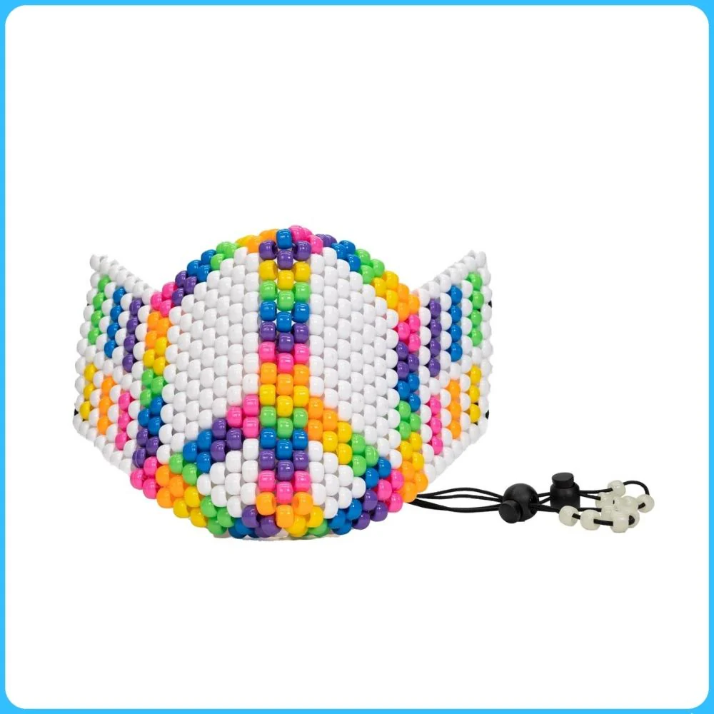 Peace Full Face Kandi Mask - Image 2