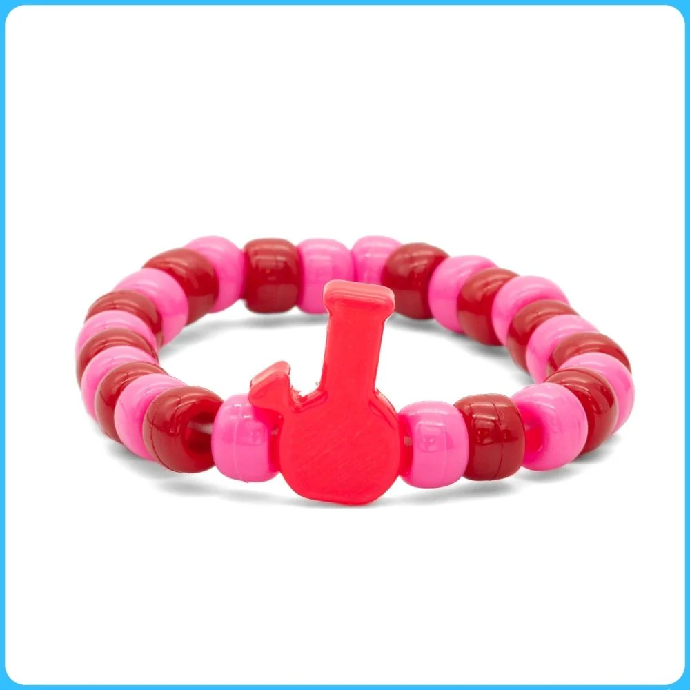 Pink Bong Kandi Ring & Bracelet - 2/Pack - Image 2