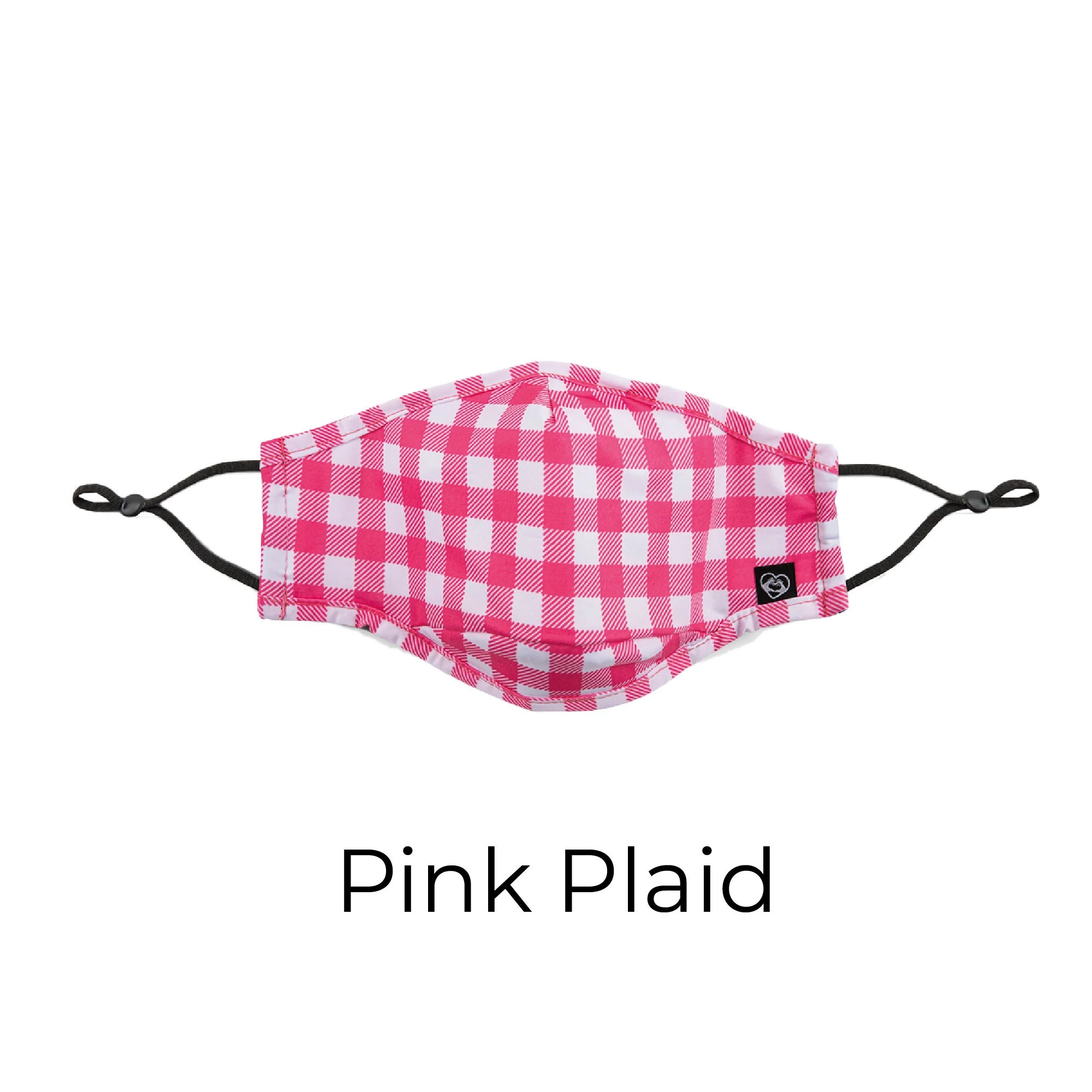 Plaid Pattern Face Mask For Adults. Filter Pocket, Nose Wire, Washable, Breathable and Adjustable Face Mask. Made in USA Rave Mask - Image 3