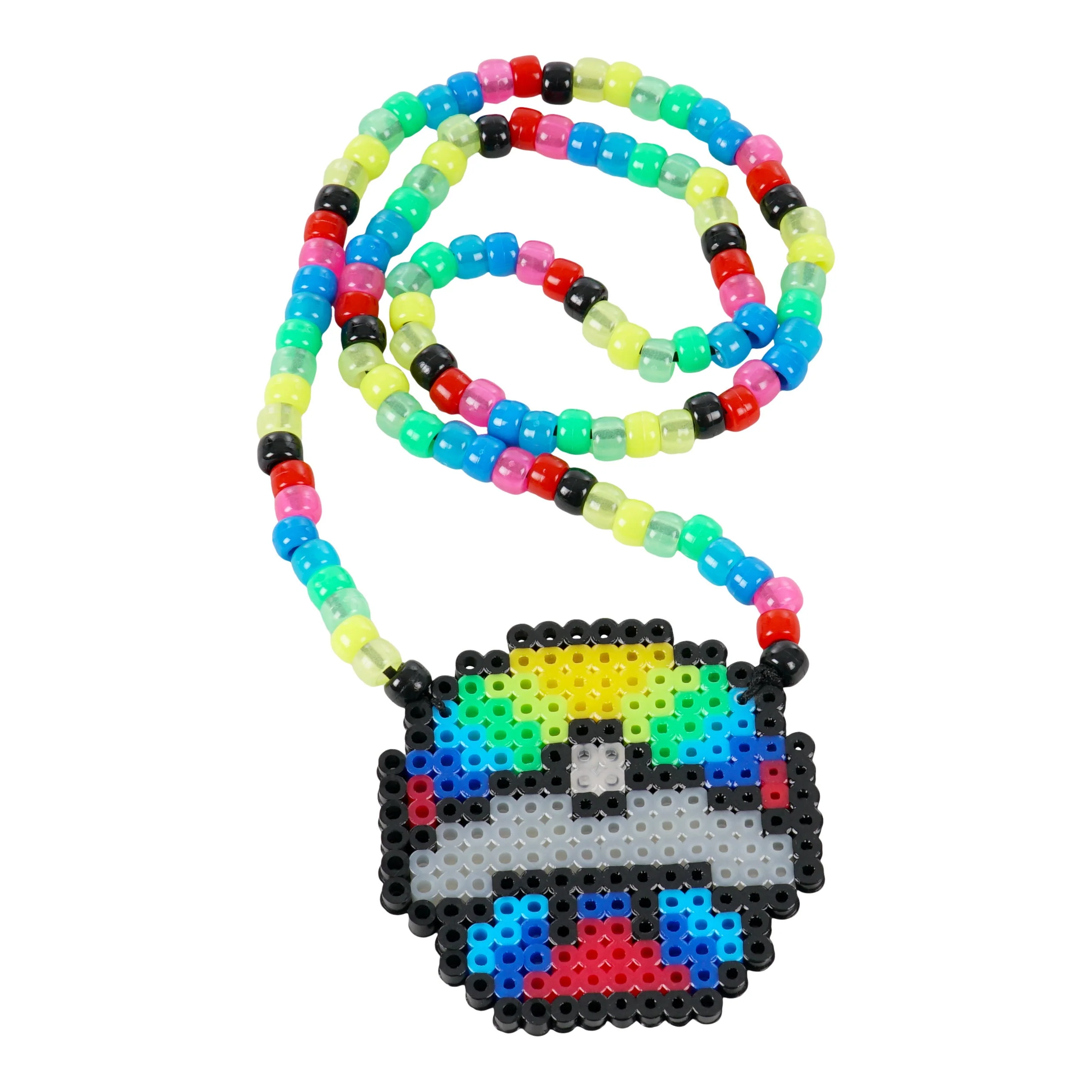 Pokeball 1UP Mushroom - (S) Perler - Image 3