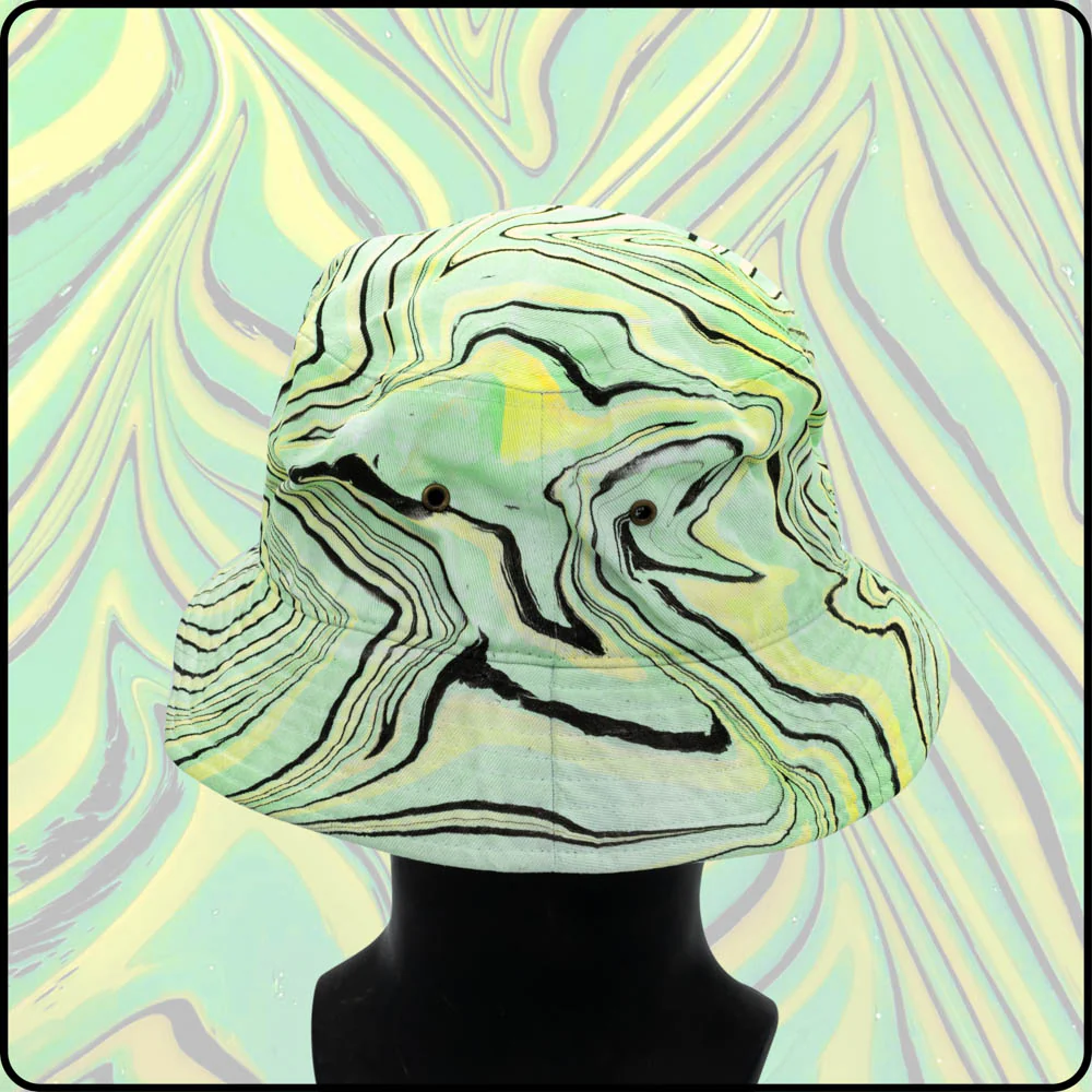 Prime Slime UV Hydro-Dipped Bucket Hat - Image 5