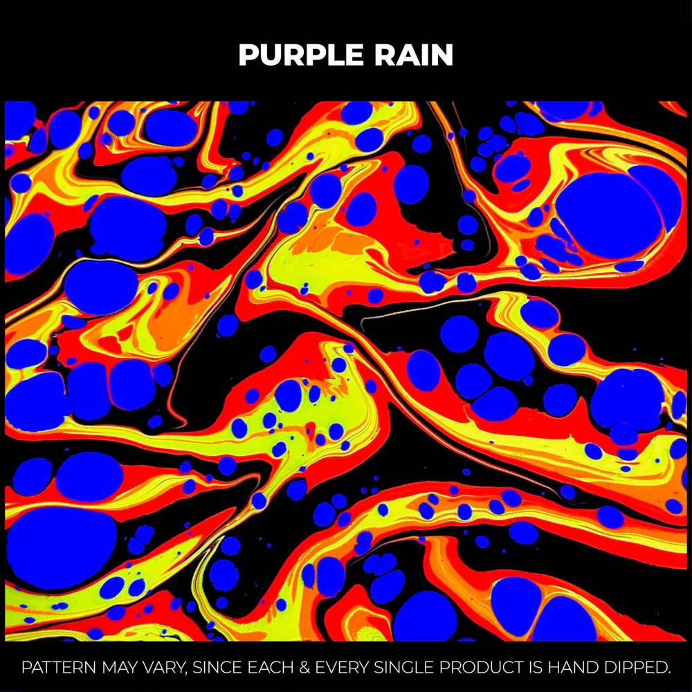 Purple Rain RGB Hydro-Dipped Fanny Pack - Image 3