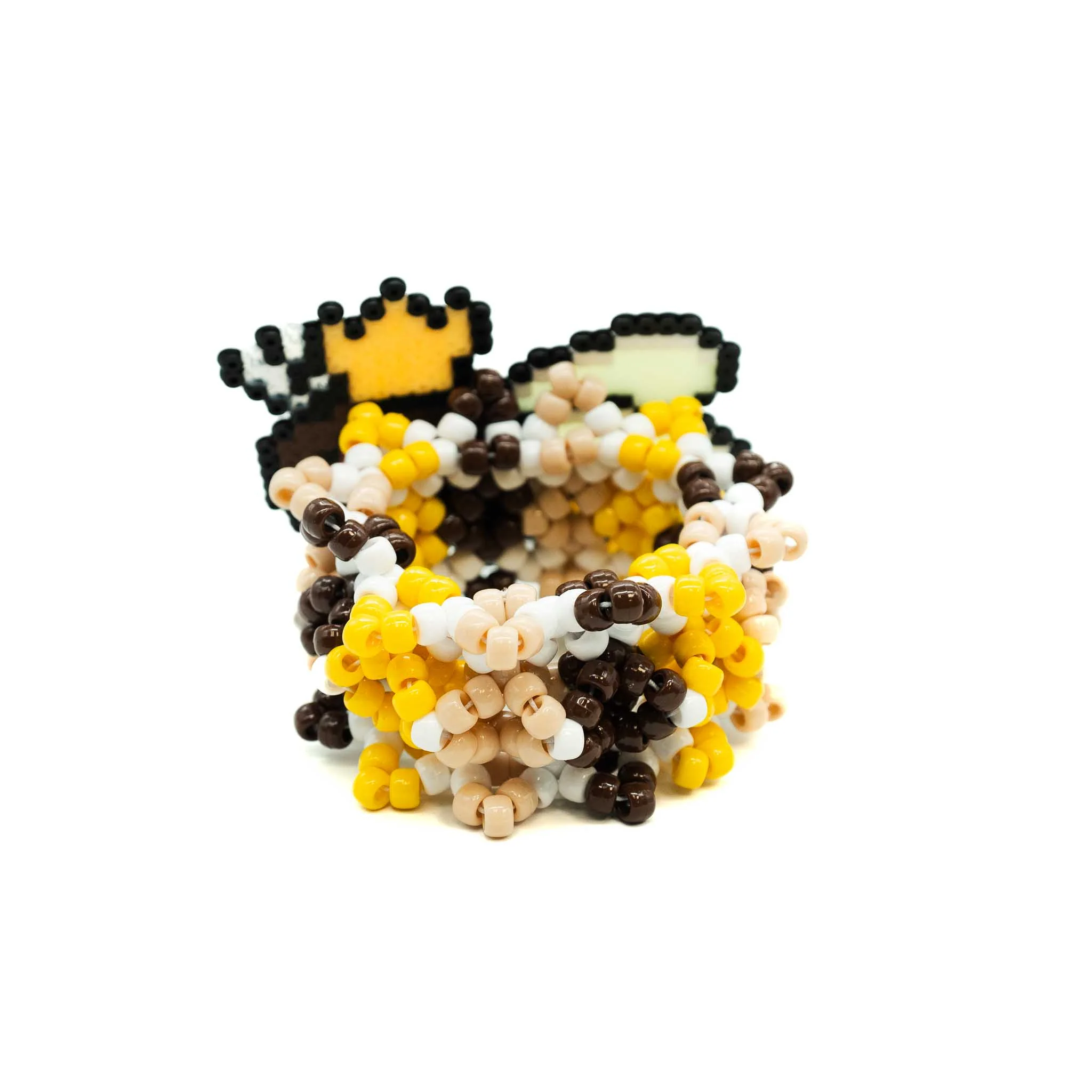 Okeechobee x Kandies World - Queen Bee Kandi Cuff - Image 5