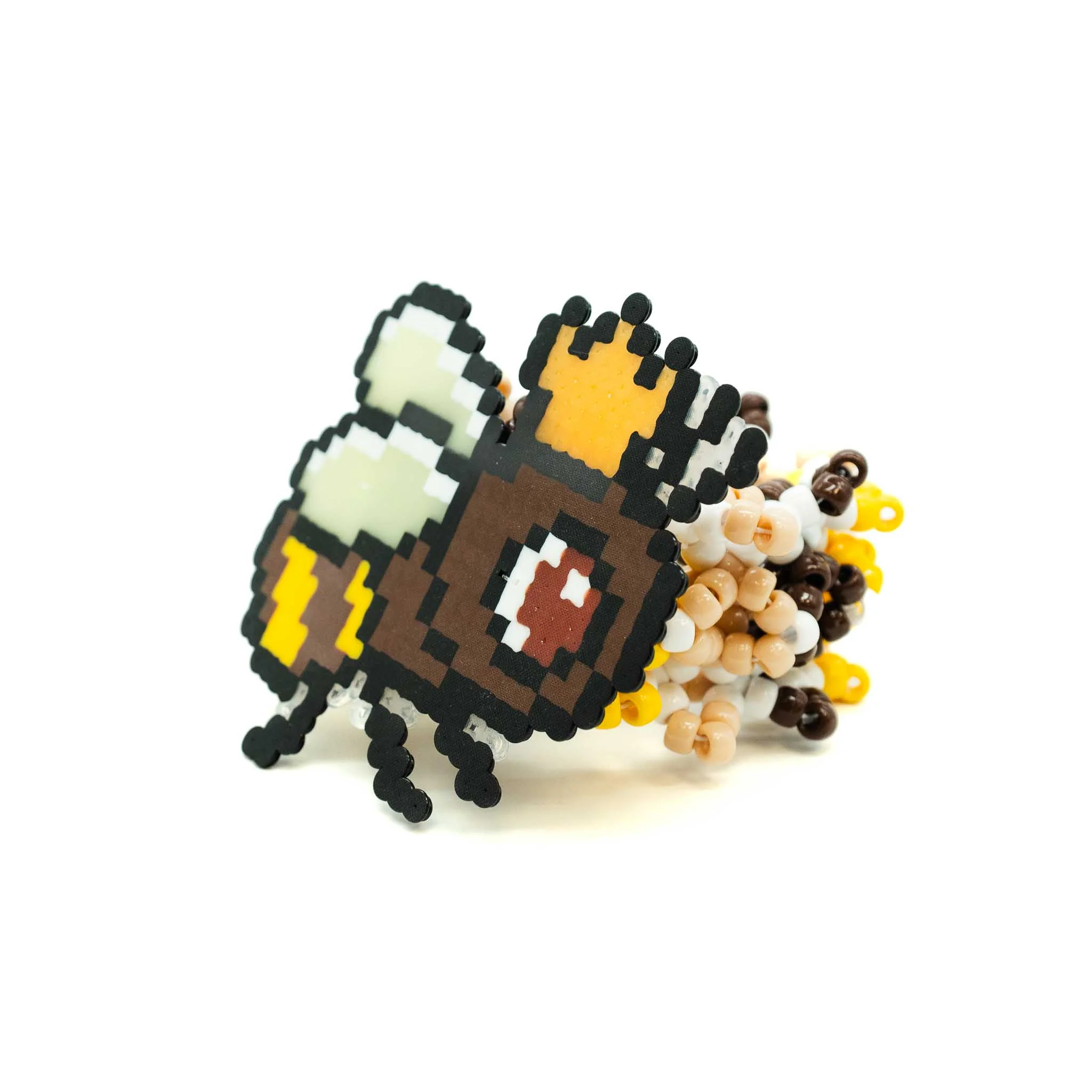 Okeechobee x Kandies World - Queen Bee Kandi Cuff - Image 6