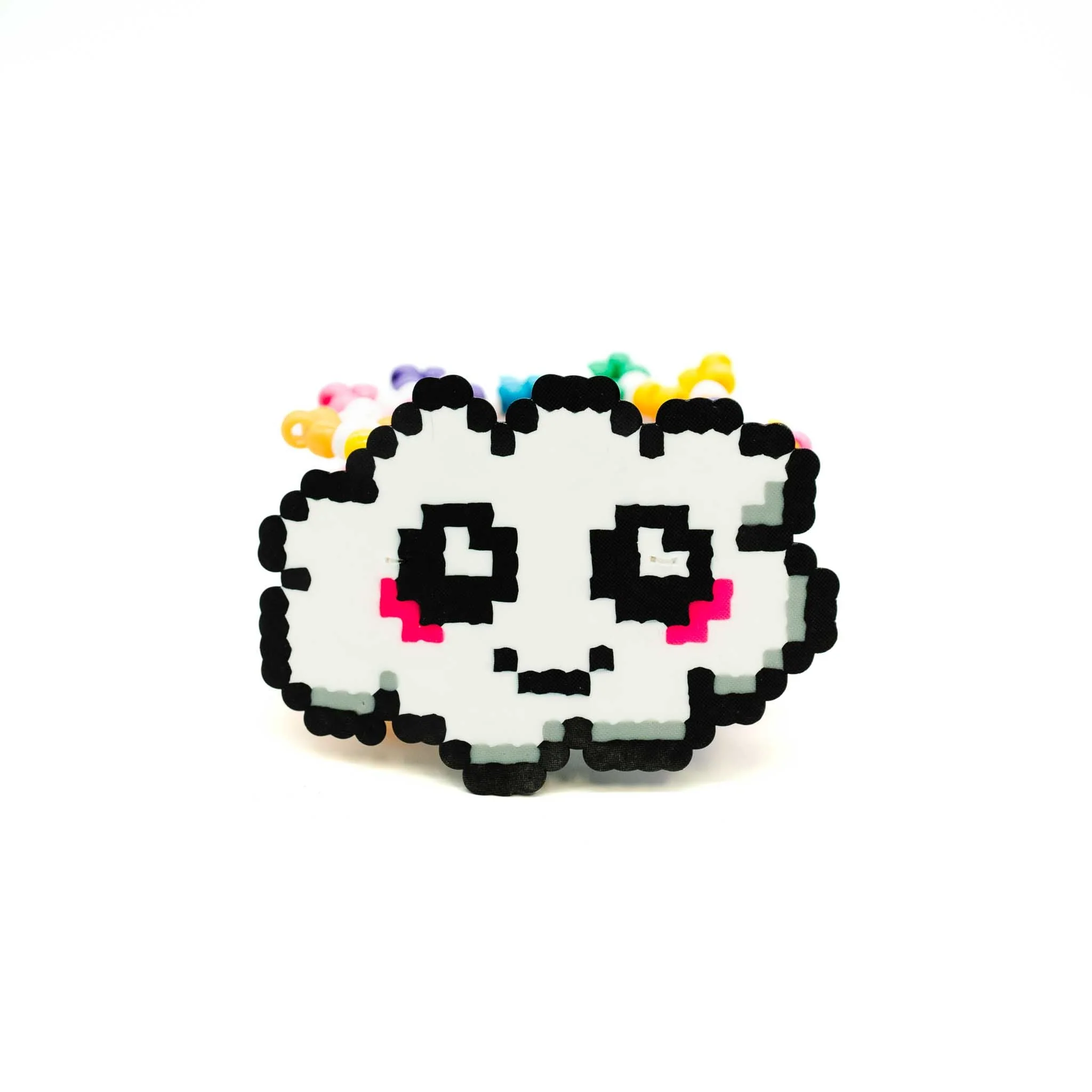 Okeechobee Festival x Kandies World - Rainbow Cloud Kandi Cuff - Image 5