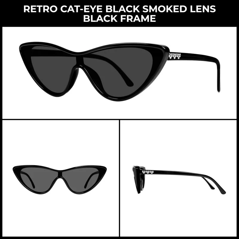 Eye Love Shadez | Retro Cat-Eye Sunglasses Vintage Inspired - Image 3