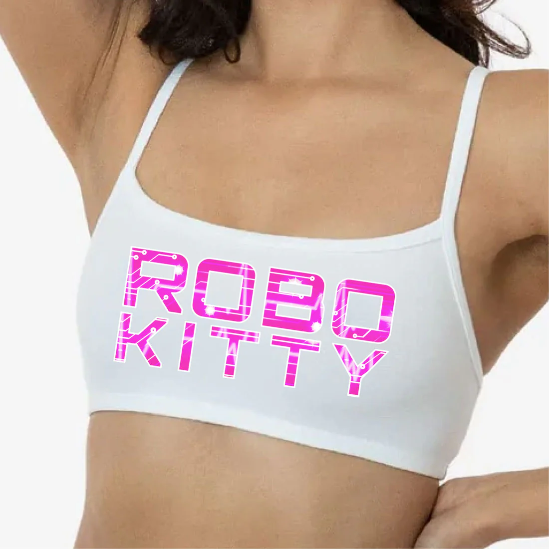 NBKittiekat Robo Kitty Bralette - Image 4