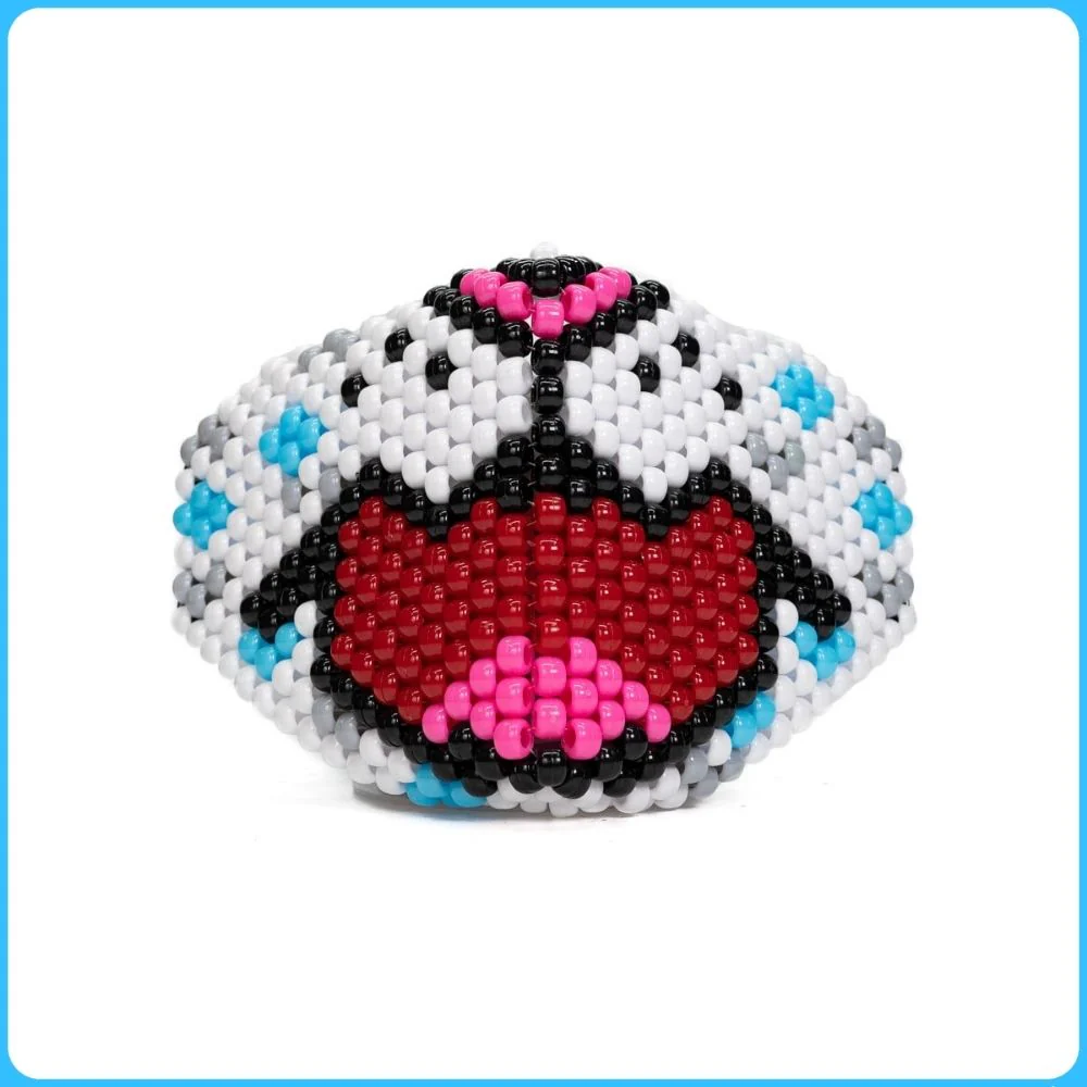 Snow Cat Full Face Kandi Mask - Image 3