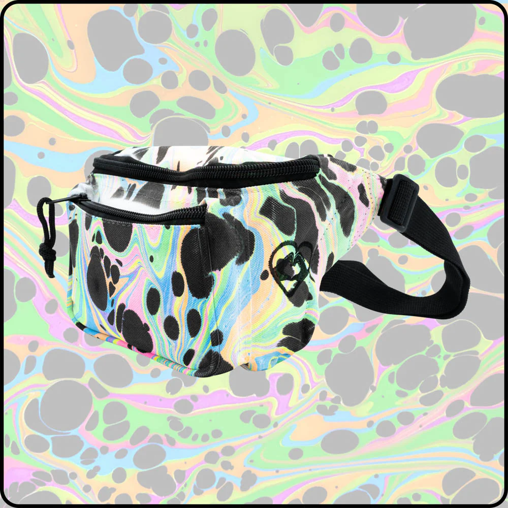Space Spiders UV Hydro-Dipped Fanny Pack - Image 3