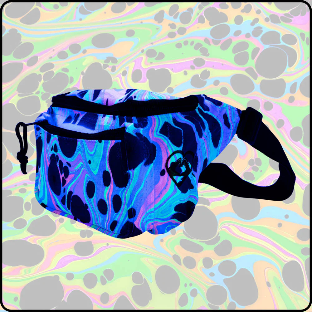 Space Spiders UV Hydro-Dipped Fanny Pack - Image 4