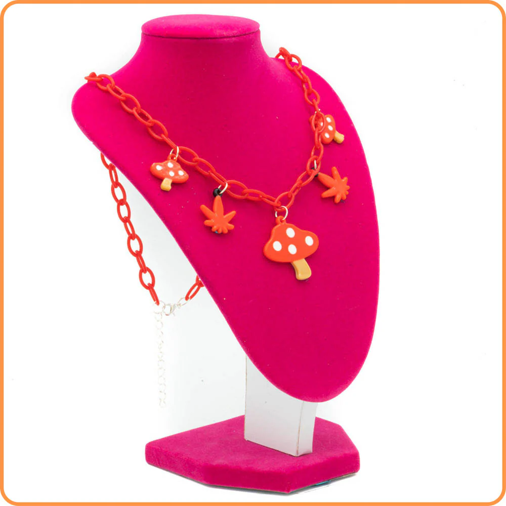 Stoner Mushroom Necklace - Image 3