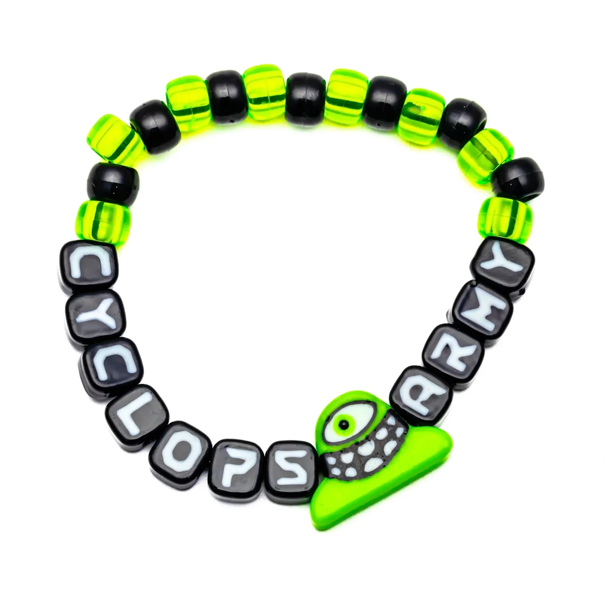 Subtronics x Kandies World - Kandi Bracelet Subtronics & Cyclops Army Combo - Image 3